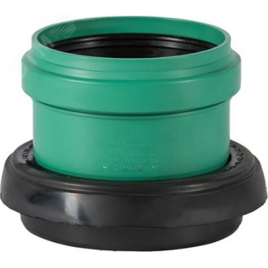 Подключение ПП к бетонной трубе для наружной канализации 200 мм