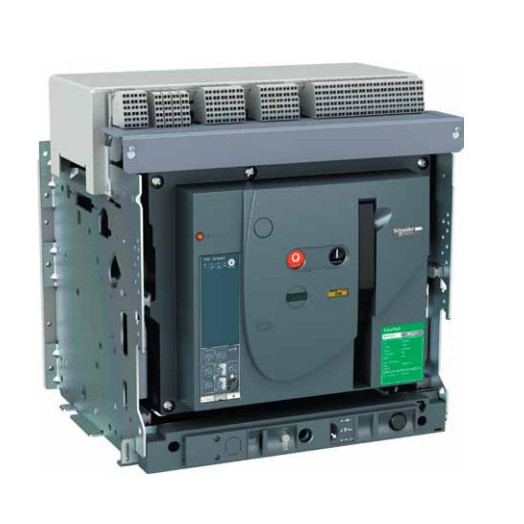 Выключатель автоматический трехполюсный EasyPact MVS 2500A 50кА электронный расцепитель ET5S выдвижной электрический привод