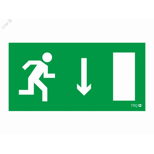 Пиктограмма 092 Указатель двери правосторонний (250х115) SIRAH