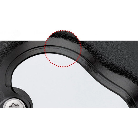 Кабелерез для кабеля со стальным армированием SWA c храповым механизмом (трещоткой) рез SWA кабель 45мм (380мм MCM 750) L=315мм черный 2-компонентные рукоятки