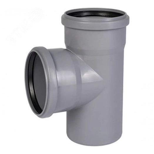 Тройник канализационный 45 град. 90х90