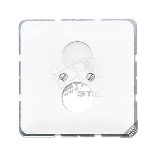 Крышка для 2-х гнезд  золотая бронза