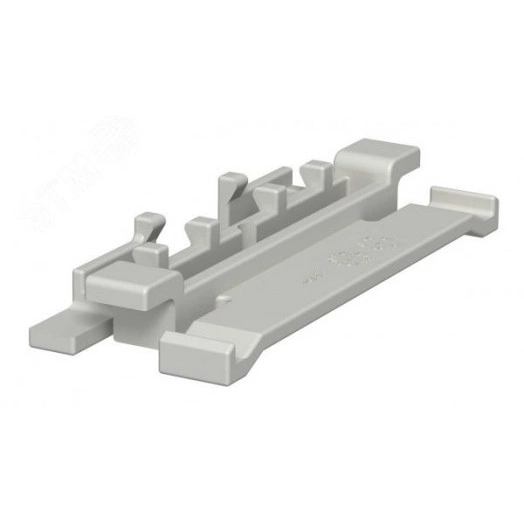 Фиксатор крышки кабельного канала WDK h=90 мм (ПВХ,светло-серый)