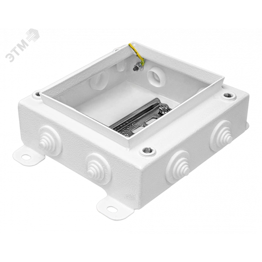 Коробка монтажная КМ IP55-1515, корпус из оцинкованной стали, количество вводов 8