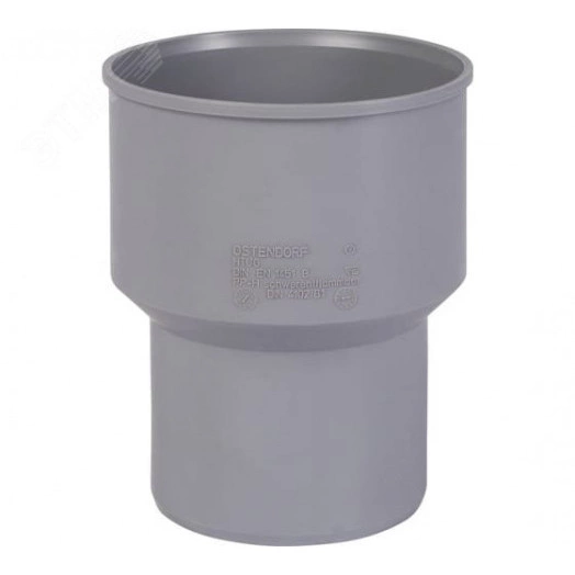 Переходник для чугунной трубы 75 без сальников