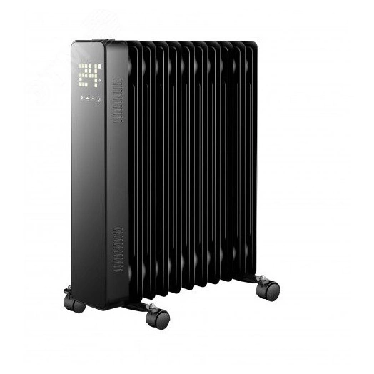 Обогреватель умный черный масляный Sibling 2500 Вт