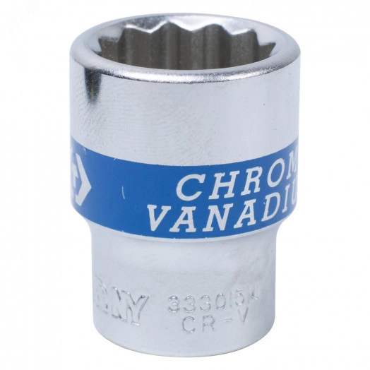 Головка торцевая стандартная двенадцатигранная 3/8', 15 мм