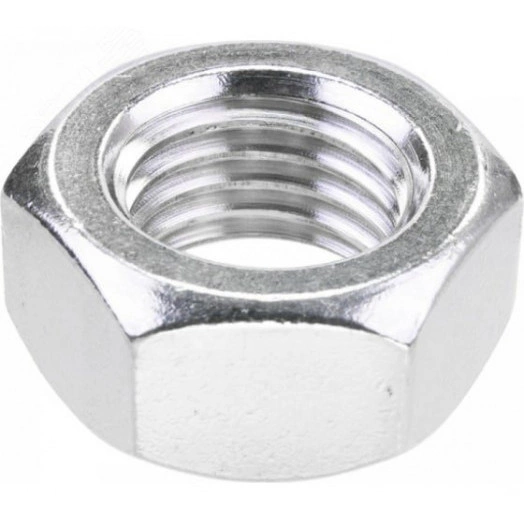 Гайка DIN934 М6 с левой резьбой нержавеющая сталь А2(10 шт)