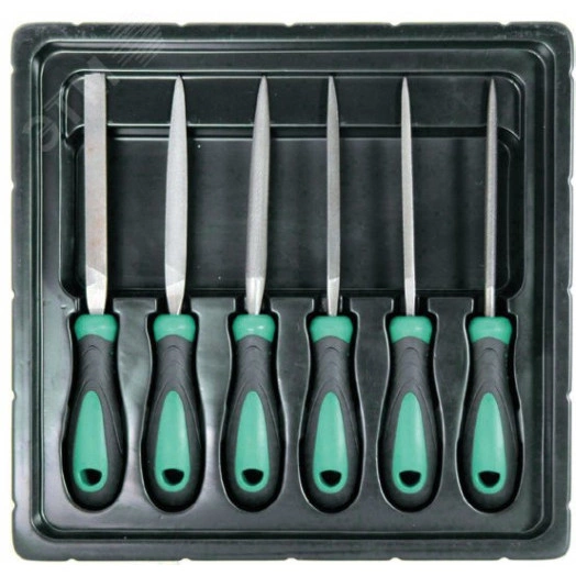 Набор надфилей 100 мм, 6 предметов