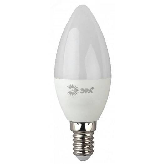 Лампа светодиодная LED B35-7W-827-E14 ЭРА (диод, свеча, 7Вт, тепл, E14)