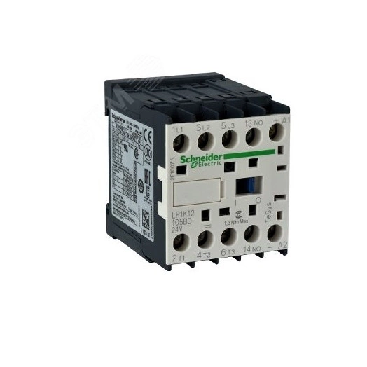 Контактор K 3P 12 A НО 24V DС