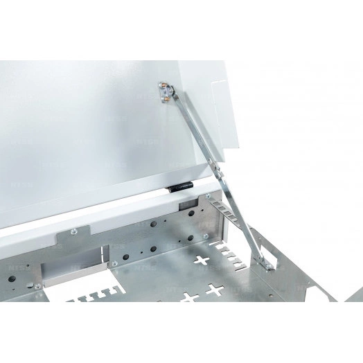 Шкаф настенный телекоммуникационный NTSS SOHO 19 5U: 3U+2U, собранный, серый RAL 7035