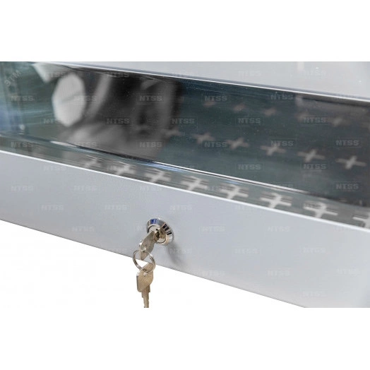 Шкаф настенный телекоммуникационный NTSS SOHO 19 5U: 3U+2U, собранный, серый RAL 7035