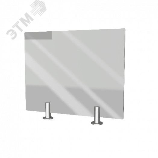 Ограждение со стеклом 1000 мм