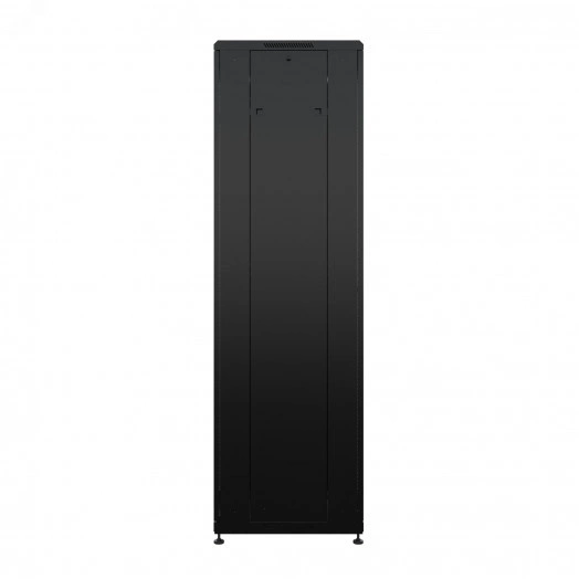 Шкаф напольный универсальный серверный NTSS R 22U 600х600мм, 4 профиля 19, двери перфорированная и перфорированная, боковые стенки съемные, регулируемые опоры, разобранный, черный RAL 9005