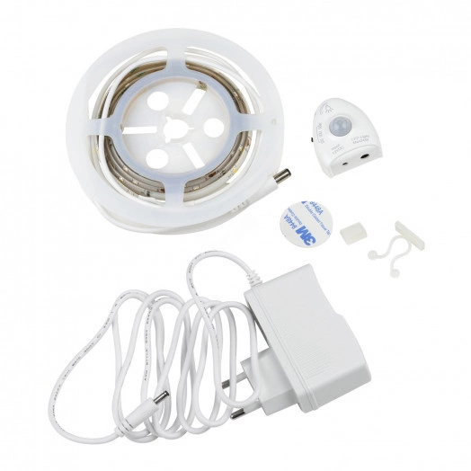 ULS-R01-3W/4000K/1,2M/DIM SENSOR Smart Light Комплект светодиодной ленты на самоклеящейся основе, 1,2м, IP65. Белый свет(4000К). Адаптер 6Вт, IP20, в/к. ТМ Uniel.
