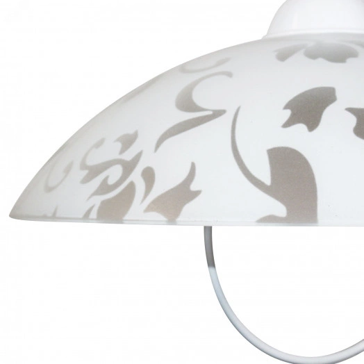 Светильник Эрика 360 НСБ 72-60 М52 матовый белый лифт белый ИУ