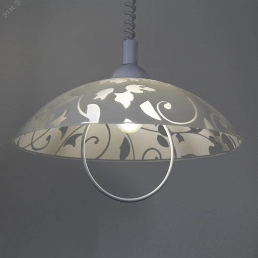 Светильник Эрика 360 НСБ 72-60 М52 матовый белый лифт белый ИУ