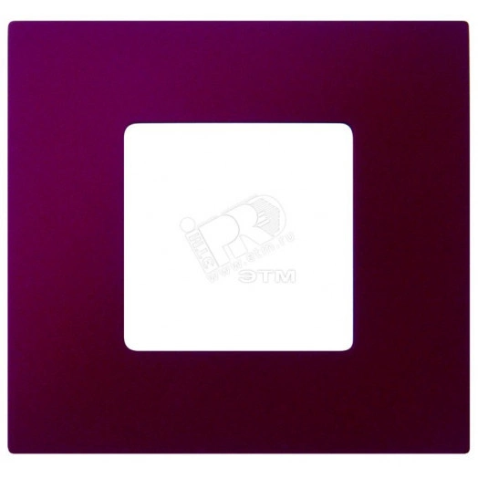 Рамка-декор на 2 поста для 2700620-03., S27Pl, Артик баклажан