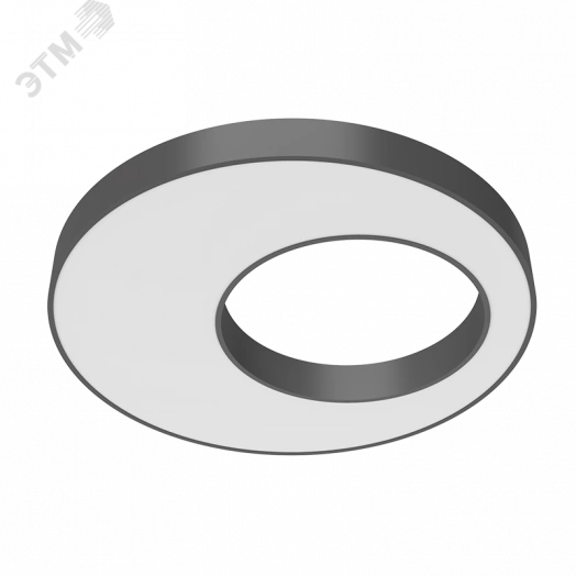 Светильник светодиодный ДСО-90Вт 3000К Cosmo excentric Черный