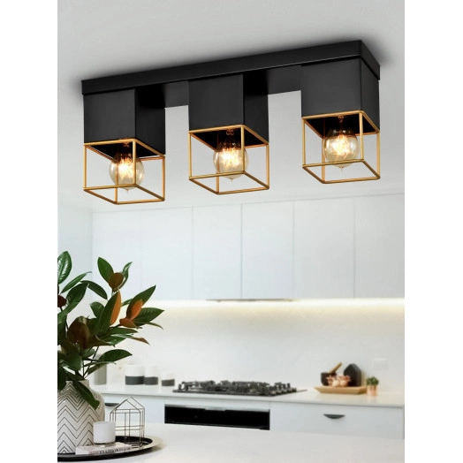 Светильник потолочный Rivoli Nadin 7049-703 3 х Е27 40 Вт лофт-кантри