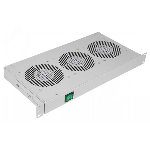 Модуль вентиляторный 3 вентилятора с термодатчиком без шнура питания 35С