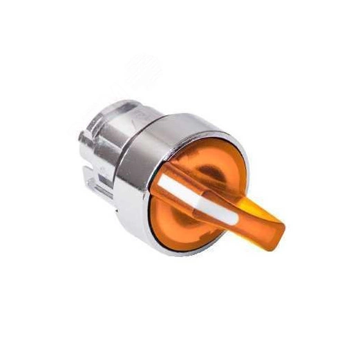 Головка для переключателя 22мм желтая