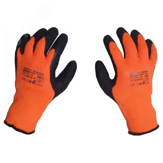 Перчатки для защиты от пониженных температур SCAFFA NM007-OR/BLK размер 9