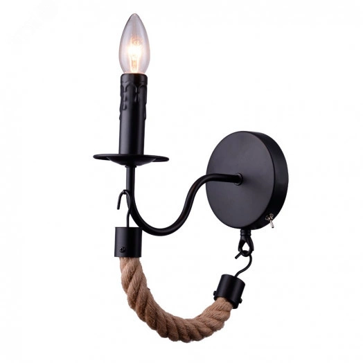 Бра Arte Lamp MARSIGLIA A8956AP-1BK