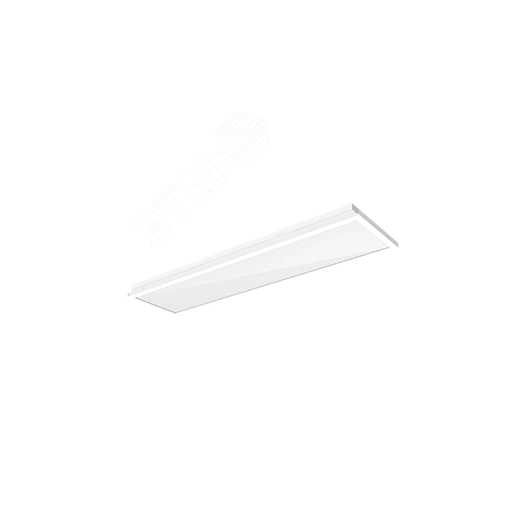 Светодиодный светильник VARTON для скрытой потолочной системы АЛБЕС (Ингермакс) АР 300х1200 АС  1200х300х60 мм 36ВТ 4000 K IP40 с рассеивателем опал РЗ крепление по короткой стороне аварийный автономный постоянного действия