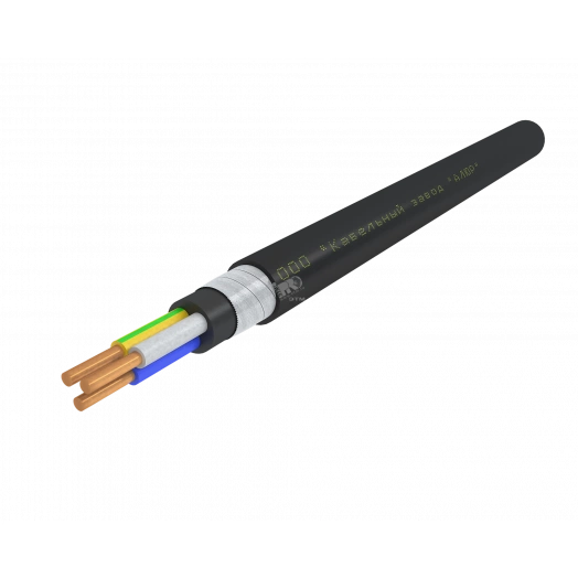Кабель силовой ПБПнг(А)-HF 3х10.0ок (N.PE)-1 однопроволочный черный (барабан)