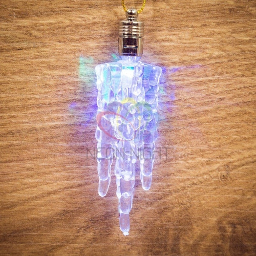 Фигурка домашняя подвесная Сосулька 10*3 см