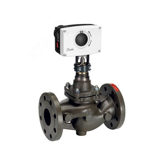 Клапан регулирующмй VFS 2 (вода, пар), фланцевый (Kvs=40) DN 50