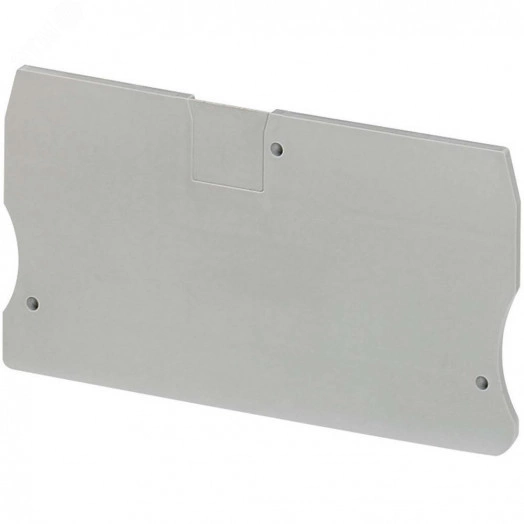 Крышка торцевая 2 точки подключения пружинные клеммы 10мм.кв