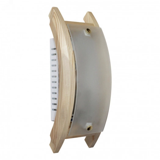 Светильник НББ-06-40 М39 Полесье 260х110матовый белый /корпус сосна /держатель винт золото индивидуальная упаковка