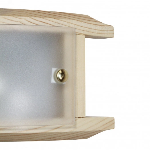 Светильник НББ-06-40 М39 Полесье 260х110матовый белый /корпус сосна /держатель винт золото индивидуальная упаковка