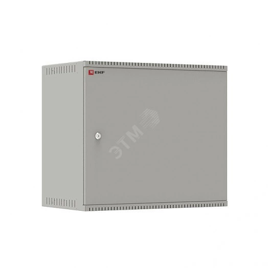 Шкаф телекоммуникационный настенный 9U (600х350) дверь металл, Astra E серия EKF PROxima