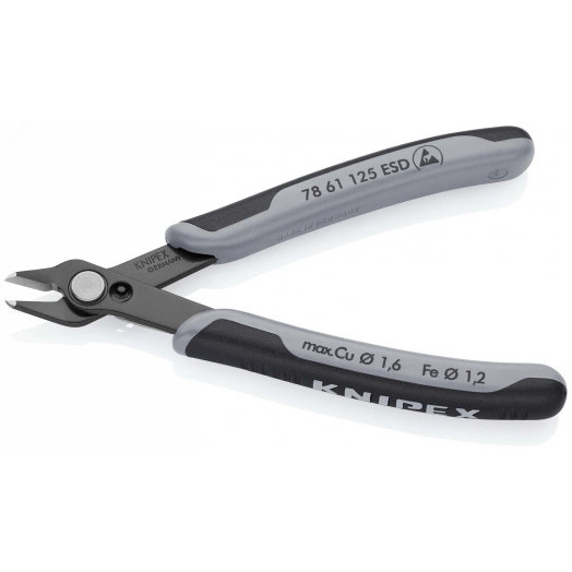 ElecTronic Super KNips ESD вороненые 125 mm KN-7861125ESDSB