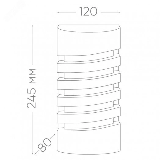 Светильник НБУ Е27 IP54 черный