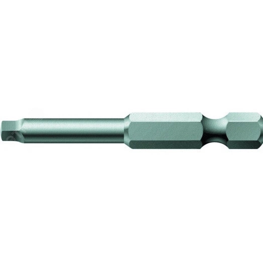 Бита 868/4 Z Robertson под внутренний квадрат вязкая твердость хвостовик 1/4 E 6.3 # 1 x 50 мм