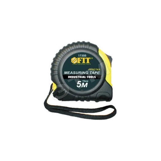 Рулетка Профи, прорезиненный корпус ''Стайл'' 5 м x 19 мм