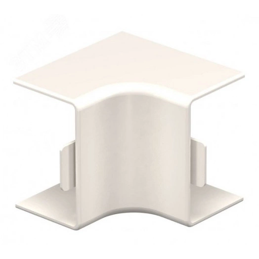 Крышка внутреннего угла кабельного канала WDK 25x40 мм (ПВХ, кремовый)