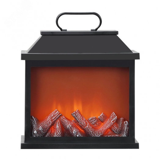 Светодиодный камин Авангард с эффектом живого огня 30х13х30 см с USB