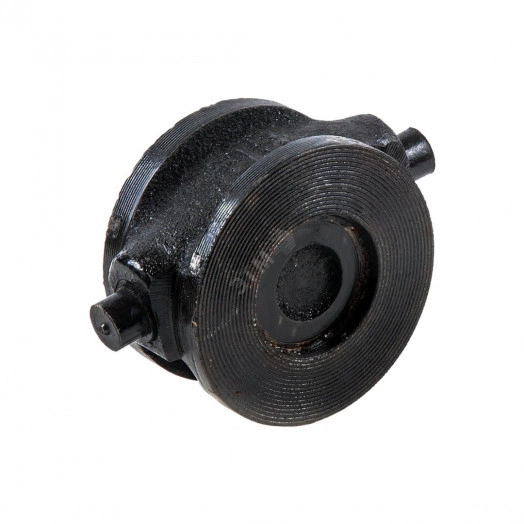 Клапан обратный поворотный чугунный 19ч21бр Ду 80 Ру16 межфланцевый