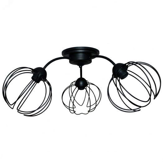 Светильник Долли 131 черный муар НПБ 01-3х60-198 Е27 ИУ