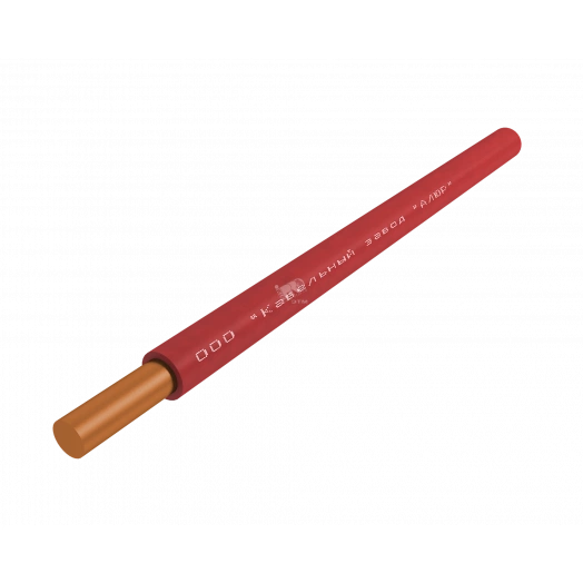 Провод силовой ПуВнг (А)-LS 1х0.75 красный бухта однопроволочный