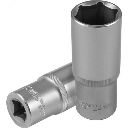 Головка торцевая глубокая 1/2''DR, 24 мм