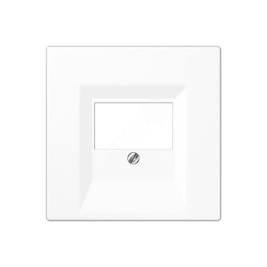 Накладка для USB розетки (ТАЕ гнезда)  Серия LS990  Материал- термопласт  Цвет- белый