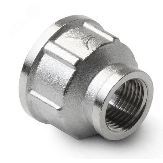 Муфта латунная резьбовая переходная, В 1/2 x 3/8