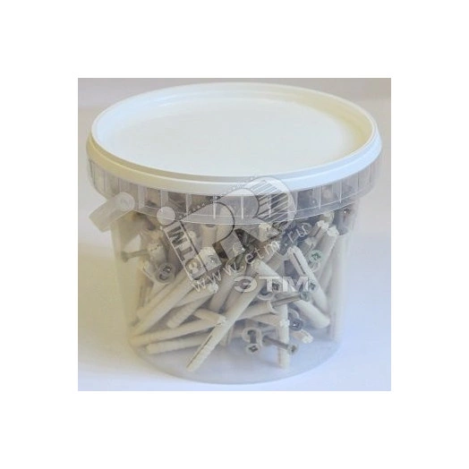 Дюбель-гвоздь 6х80 потайной бортик, нейлон (200шт)